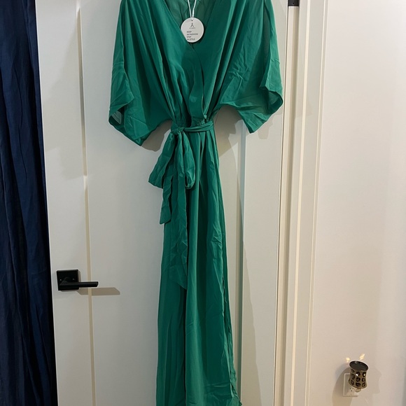 NWT plus XXL maxi dress green - Picture 14 of 16